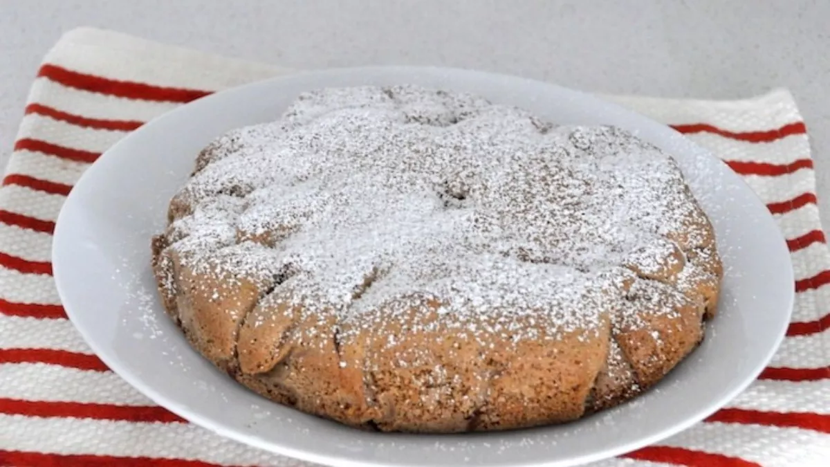 Lengvas obuolių šarlotės receptas