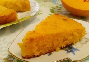 Moliūgų pyragas su grietine